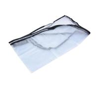 jojofuny Cubierta para Carro de Golf Transparente Pvc Protección contra Lluvia y Polvo Ligera y Portátil para Carrito de Paseo y Jardín