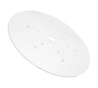 jojofuny Cubierta Redonda para Pecera de Acrílico Transparente 19 Cm, Tapa Antisaltos Reutilizable para Acuario, Accesorios Peceras Acuarios, Protección para Tanque Redondo de Peces
