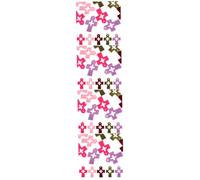 jojofuny Cuentas Cruzadas De Bricolaje Dijes Para Pulseras Cuentas Para Manualidades Collar Encantos De Cuentas Cruzadas Colgante Cuentas Para Hacer Pulseras Flocado 10 Piezas*4