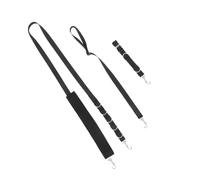 jojofuny Cuerda de Aseo para Perros, Sujeción Fija y Ajustable, Nylon Negro para Mesa de Baño de Mascotas y Entrenamiento de Pie