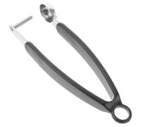 jojofuny Descorazonador de cerezas de acero inoxidable, removedor de hueso de cereza, accesorio portátil para hacer mermelada en la cocina del hogar