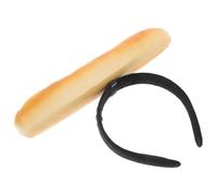 jojofuny Diadema Creativa de Pan Baguette para Mujer Accesorio Cabello Ligero y Cómodo Diadema de Cosplay y Fiesta Adecuado para Streaming Spa y Sesiones de Fotos