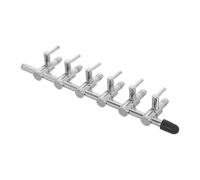 jojofuny Distribuidor De Oxígeno para Acuarios Válvula De Control De Aire Divisor De Flujo De Aire Material De Acero Inoxidable Uso Tanques De Peces