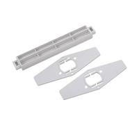 jojofuny Eje de Papel de Impresora Térmica de Plástico Blanco Compatible con Tsc, Rodillo de Suministro de Papel Duradero para Oficina y Venta Minorista, Accesorio de Repuesto