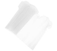 jojofuny Envoltura de Malla Ondulada Borde de Perlas 28 CM X 365 M Papel para Envolver Ramos de Flores Embalaje Floral Transpirable para Bodas Fiestas y Manualidades