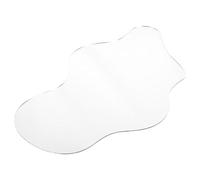 jojofuny Espejo Decorativo Irregular 30x17 Cm para Exhibición de Pueblo Navideño, Accesorio de Lago de Hielo Reflejo Realista, Decoración Paisajística para Micropaisajes y Villas Navideñas