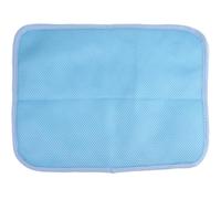 jojofuny Esterilla de Verano para Mascotas Esterilla Refrescante para Perros Almohadilla Refrescante para Gatos Color Azul Material Días Calurosos el Patio o Jardín