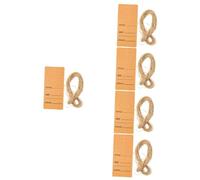 jojofuny Etiquetas De Precio Kraft Con Cuerda Para Ropa Y Joyería Etiquetas Colgantes Escritos Mano Para Manualidades Y Arte Para Exhibición Y Almacenamiento 200 Piezas*5