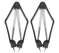 jojofuny Extractor Antiestático de Circuitos Integrados Ic 2 Unidades Tipo U Resorte Asistido Herramienta Profesional para Extracción Plcc Uso Técnico en Reparación de PC y TV