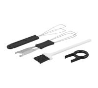 jojofuny Extractor de Teclas Mecánico de Metal 4 Piezas con Cepillo de Limpieza, Kit para Desmontaje y Mantenimiento de Teclados, Herramienta para Quitar Teclas E Interruptores, Accesorios
