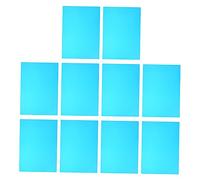 jojofuny Filtro de Gel Azul para Iluminación Profesional, Corrección de Color, Láminas Transparentes 30x21 Cm, Paquete 10 Unidades, Adecuado para Fotografía, Vídeo y Luces LED