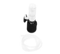 jojofuny Filtro para Acuario Pequeño con Esponja, Sistema Ultrasilencioso | Mini Filtro Aireado, Acero Inoxidable y Abs, para Betta y Gambas, Depuradora Integrada
