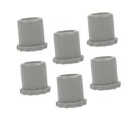 jojofuny Funda Antideslizante para Micrófono de Silicona 6 Piezas Gris