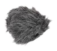 jojofuny Funda De Micrófono De Felpa Antiventosa Para Ktv, Adultos, Diseño Protector Grueso y Elástico, Uso En Interiores y Exteriores, Color Gris Oscuro