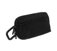 jojofuny Funda para Grabadora Portátil Zoom H1essential, Estuche Oxford | Doble Compartimento, Mosquetón Metálico, Soporte para Correa, Plegable
