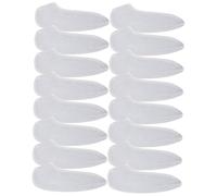 jojofuny Funda Protectora para Puntas de Cortador de Cocina Blanca 30 Unidades de Plástico Reutilizable para Protección Segura Uso Diario