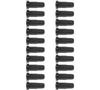 jojofuny Fundas para Ruedas Giratorias de Silla de Nylon 20 Piezas, Protectores Resistentes para Patas de Taburete y Sillas de Oficina, Accesorio Antidesgaste para Muebles y Escritorios