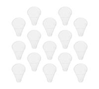 jojofuny Fundas Protectoras de Plástico para Brochas de Maquillaje 15 Piezas Tapa para Pincel Iluminador Protección contra Golpes y Suciedad Prácticas para Viaje y Organización Diaria