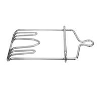 jojofuny Gancho de Carne Inoxidable Resistente para Colgar Pollo y Pato Gancho de Carnicero Duradero para Ahumado Secado y Procesamiento en Carnicerías y Cocina Profesional