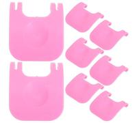 jojofuny Hebillas de Jaula de Alambre de Plástico Clips de Conexión para Jaulas Pequeñas 8 Piezas de Conejos y Hámsters Montaje Seguro para Mascotas