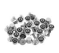 jojofuny Herrajes para Bolsos Ideales Confección y Reparación 20 Piezas de Aleación de Zinc Acabado Suave y Fácil Instalación Patas para Bolsos y Maletas
