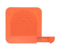 jojofuny Herramienta de Bobinado para Manualidades de Papel y Joyería, Mandril Cuadrado de Plástico Naranja para DIY y Creación de Piezas Únicas