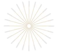 jojofuny Hisopos de Algodón para Mascotas 100 Unidades 15 CM con Cabeza Ancha de Algodón Suave para Limpieza Segura de Oídos Perros y Gatos Higiene Diaria Prevención de Infecciones