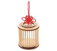 jojofuny Jaula de Madera para Grillos y Mariposas Diseño Ventilado con Malla Ligera y Portátil para Observación Infantil Exteriores Transporte Cómodo y Seguro Regalo para Amantes de