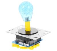 jojofuny Joystick de Repuesto para Control de Juego, Control Preciso, Fácil Instalación, Plástico y Hardware, Accesorios para Simuladores de Juegos Varios estilos