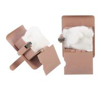 jojofuny Juego de 2 llamas mágicas en la palma de la mano, de metal, para trucos de calle real.