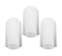 jojofuny Juego de 3 Limas para Pies de Acero Inoxidable Raspadores de Talones para Eliminar Piel Muerta y Callos Herramientas para Pedicura Doméstica Resistentes y Ergonómicas