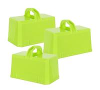 jojofuny Juego de 3 Moldes para Nieve Y Arena, para Construir Castillos de Arena Y Bloques de Nieve de Invierno Al Aire Libre, Colores Surtidos.