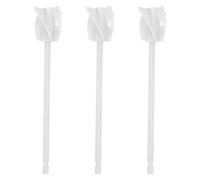 jojofuny Juego de 3 paletas mezcladoras de epoxi: Accesorio mezclador de resina - Paleta agitadora de pintura para taladro - Herramienta de mezcla de alta eficiencia para resina, silicona, pigmentos y