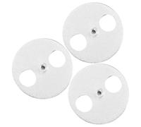 jojofuny Juego de 3 Piezas Accesorios para Reparación de Cajas de Música, Base Redonda Metálica de 55 Mm Llave de Cuerda Giratoria, Repuesto para Bobinado y Ajuste de Melodía en Bricolaje