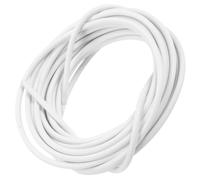 jojofuny Juego de Cuerda para Cortinas de 5 Metros Sistema para Colgar Cortinas Alambre de Acero Inoxidable Banño y Ducha Kit DIY para Rieles