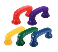 jojofuny Juguete Educativo Teléfono Susurrante de Plástico Abs para Niños, Diseño Ergonómico y Paquete de 5 Piezas para Juegos y Aprendizaje Interactivo