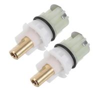 jojofuny Kit de 2 vástagos de grifo - Reemplazo de cartucho de válvula para grifo de bañera - Instalación de cartucho de válvula de plomería para ducha y lavabo