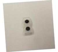 jojofuny Kit De Almohadillas Conductoras De Goma Para Mando, Repuesto De Botonera Conductora Compatible Controlador Inalámbrico, Accesorio De Reparación Para Gamepad, Color Negro