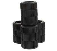 jojofuny Kit De Almohadillas para Pies De Lavadora 4 Piezas Almohadilla Superior para Lavadora Pedestal De Secadora Protege El Piso del Electrodoméstico Capa De Fácil Instalación