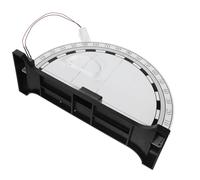 jojofuny Kit de Física Óptica para Experimentos en Laboratorio Materiales de Plástico Negro, Seguro para Enseñanza y Demostración de Reflexión y Refracción de Luz