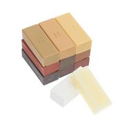 jojofuny Kit De Reparación De Pisos De Madera 11 Piezas Bloques De Cera Naturales A Juego Fácil De Aplicar Para Laminados De Madera Dura Duraderos