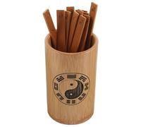 jojofuny Kit de Varillas de Adivinación I Ching Portátil de Bambú y Madera