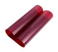 jojofuny Lámina De Película Láser Rojo 30x100 Cm Pet para Filtros De Luz, Gel De Hoja para Fotografía y Cine, Luz Estroboscópica, Película Decorativa para Estudios Creativos