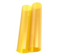 jojofuny Lámina Difusora de Luz Película de Color Pet Amarillo para Flash Estroboscópico y Luces Led, Efectos de Iluminación y Mejora de Fondo para Filmación y Escenario