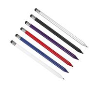 jojofuny Lápices Táctiles para Pantalla, Lápices Táctiles para Tableta para Niños, Set De 6 Piezas, Diseño Lápiz, Colores Variados, para Dibujar y Escribir Teléfonos y Tablets