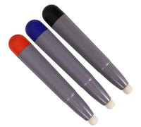 jojofuny Lápiz Óptico de Pantalla Táctil 3 Unidades Punta de Fieltro, Alta Sensibilidad y Precisión para Pizarra Electrónica, Bolígrafo Capacitivo Rojo, Azul y Negro, Adecuado