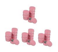 jojofuny Lata De Aluminio Redonda Vacía Para Almacenamiento Latas Pequeñas Latas De Aluminio Tarro Para Cosméticos Lata De Crema De Tarros Para Velas 8 piezas x 4