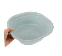 jojofuny Lavabo Cuadrado de Plástico Grueso para Baño y Lavandería, Diseño Resistente y Ahorro de Espacio, Adecuado para Lavar Pies y Ropa Hogar