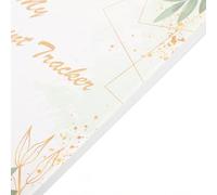 jojofuny Libro de Contabilidad Personal Diseño de Hojas Cuaderno de Registro de Cheques para Gestión Financiera Herramienta Compacta para Seguimiento de Gastos y Control de Divisas