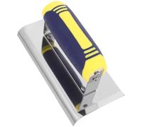 jojofuny Llana de Esquina para Paneles de Yeso y Hormigón, Herramienta Manual de Acero Inoxidable y Plástico, Bordeadora Curvada Ergonómica para Acabado y Reparación de Esquinas Exteriores,